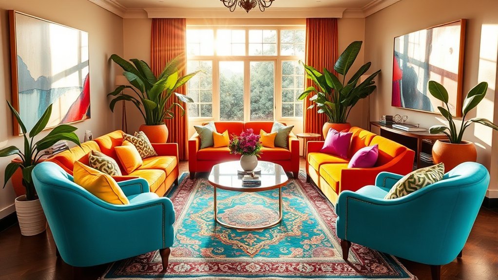 bold bright summer colors