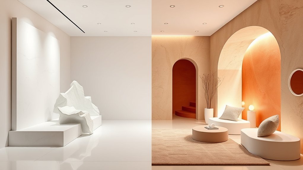 bold minimalism meets warmth