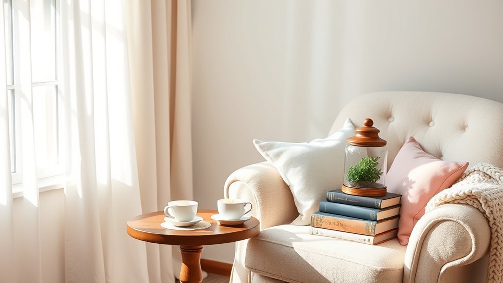 cozy personal relaxation space