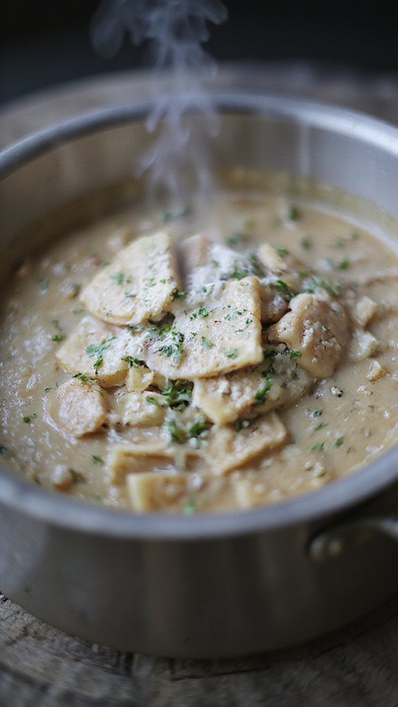 creamy pasta cooking method