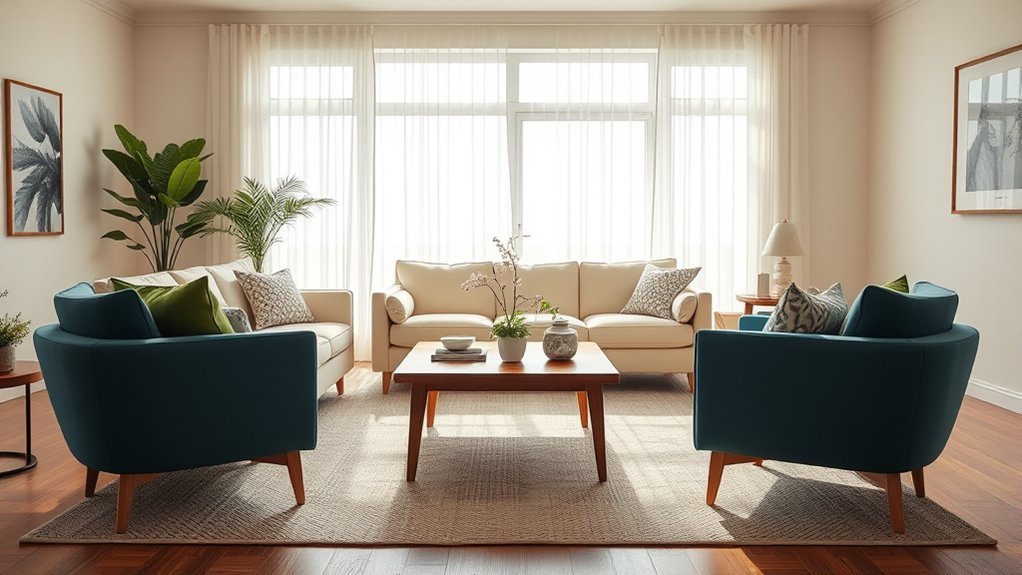 furniture arrangement influences interactions
