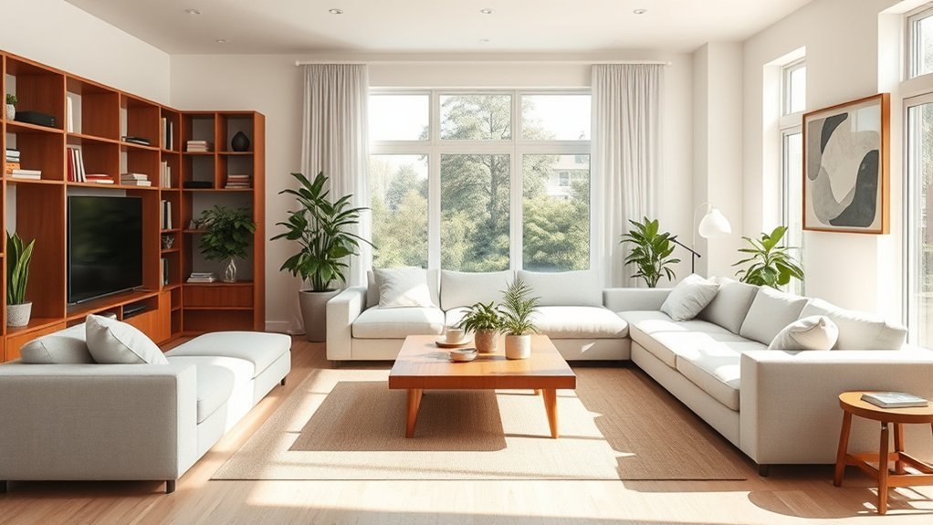 furniture flow and functionality