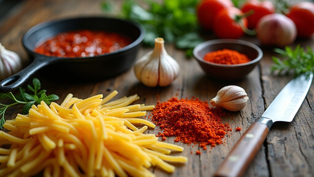 gather ingredients stay organized
