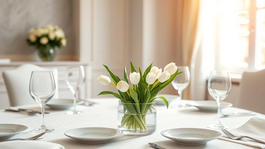low simple flower arrangements
