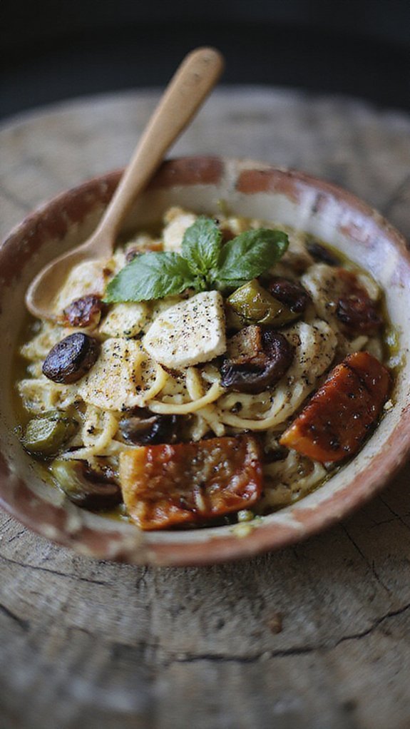 mediterranean one pot pasta ingredients