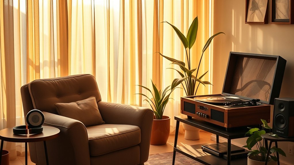 nature sounds promote relaxation