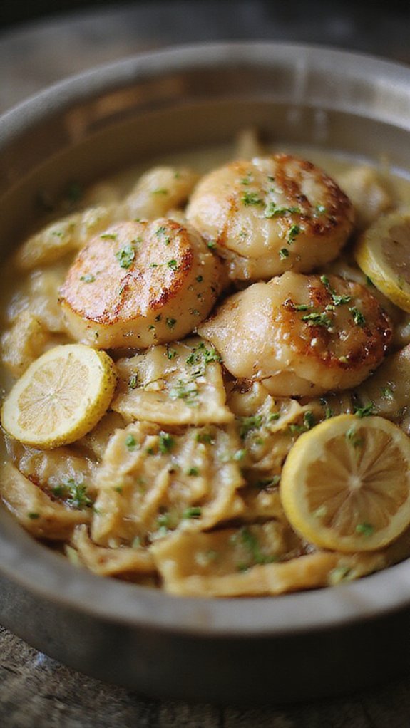 pasta with lemon butter sauce