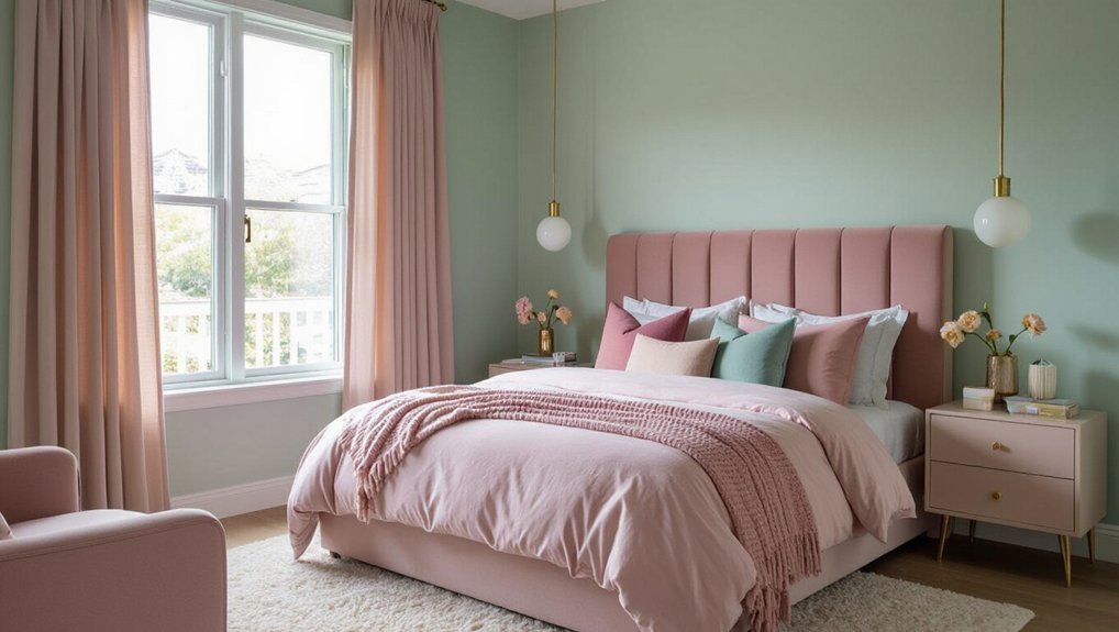 pastel colors create tranquility