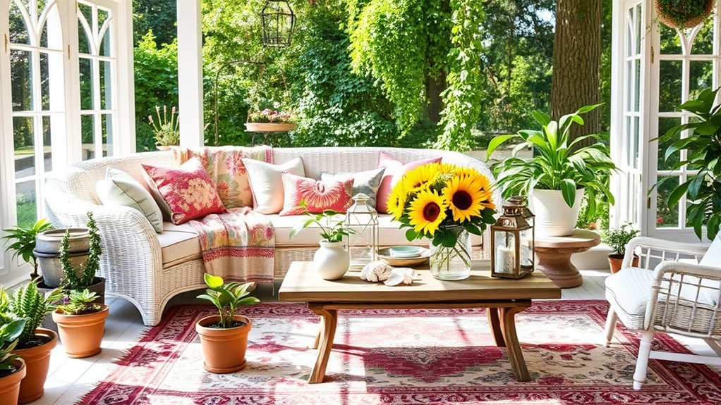 personalized outdoor lounge decor