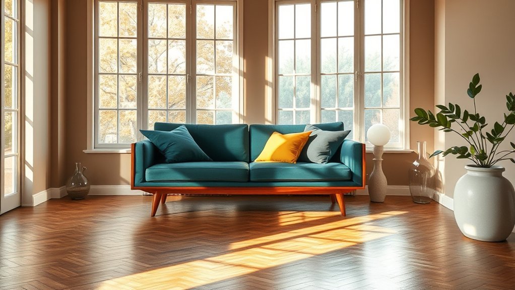 soothing palettes and natural light