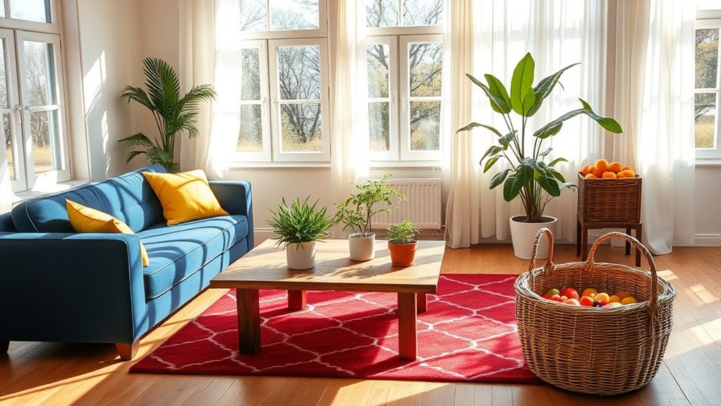 summer ready living room decor