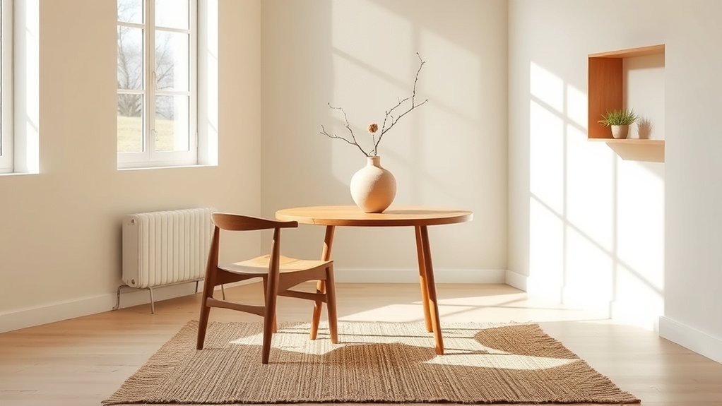 thoughtful minimalism for interiors